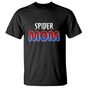 Funny Spider Mom T Shirt Son Birthday Party TS02 Black Print Your Wear