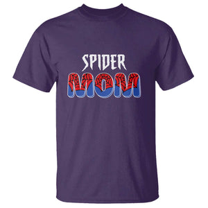 Funny Spider Mom T Shirt Son Birthday Party TS02 Purple Print Your Wear