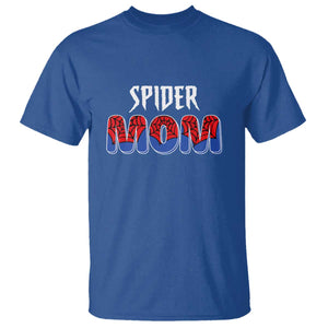 Funny Spider Mom T Shirt Son Birthday Party TS02 Royal Blue Print Your Wear