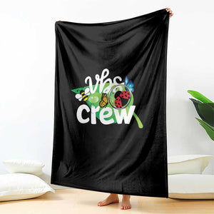 VBS Crew 2025 Throw Blanket Magnified Smallest Insects Adventure Vacation Bible School Squad TS02 Print Your Wear