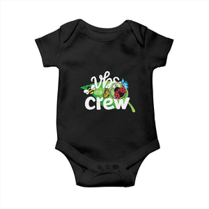 VBS Crew 2025 Baby Onesie Magnified Smallest Insects Adventure Vacation Bible School Squad TS02 Black Print Your Wear