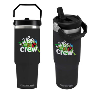 VBS Crew 2025 Flip Straw Tumbler Magnified Smallest Insects Adventure Vacation Bible School Squad TS02 One Size: 30 oz Black Print Your Wear