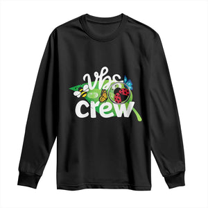 VBS Crew 2025 Long Sleeve Shirt Magnified Smallest Insects Adventure Vacation Bible School Squad TS02 Black Print Your Wear