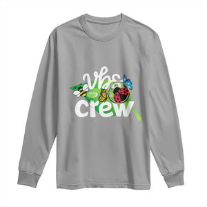 VBS Crew 2025 Long Sleeve Shirt Magnified Smallest Insects Adventure Vacation Bible School Squad TS02 Sport Gray Print Your Wear