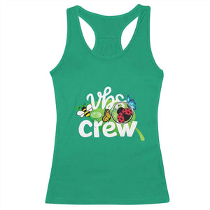 VBS Crew 2025 Racerback Tank Top Magnified Smallest Insects Adventure Vacation Bible School Squad TS02 Irish Green Print Your Wear