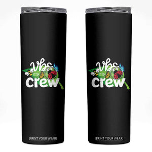VBS Crew 2025 Skinny Tumbler Magnified Smallest Insects Adventure Vacation Bible School Squad TS02 Black Print Your Wear