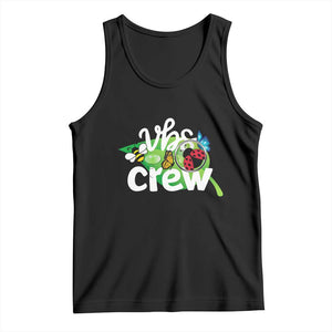 VBS Crew 2025 Tank Top Magnified Smallest Insects Adventure Vacation Bible School Squad TS02 Black Print Your Wear