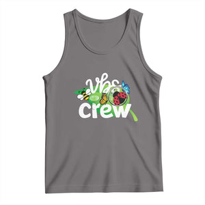 VBS Crew 2025 Tank Top Magnified Smallest Insects Adventure Vacation Bible School Squad TS02 Deep Heather Print Your Wear