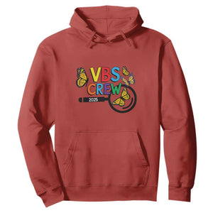 VBS 2025 Hoodie Magnified Vacation Bible School Butterfly VBS Team TS02 Red Print Your Wear