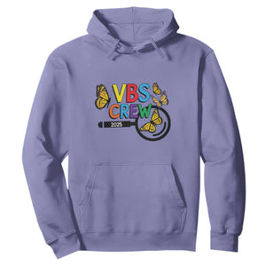 VBS 2025 Hoodie Magnified Vacation Bible School Butterfly VBS Team TS02 Violet Print Your Wear