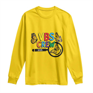 VBS 2025 Long Sleeve Shirt Magnified Vacation Bible School Butterfly VBS Team TS02 Daisy Print Your Wear