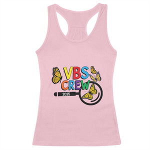 VBS 2025 Racerback Tank Top Magnified Vacation Bible School Butterfly VBS Team TS02 Light Pink Print Your Wear