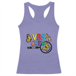VBS 2025 Racerback Tank Top Magnified Vacation Bible School Butterfly VBS Team TS02 Violet Print Your Wear