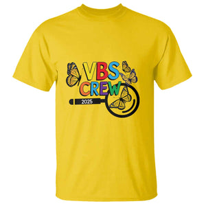 VBS 2025 T Shirt Magnified Vacation Bible School Butterfly VBS Team TS02 Daisy Print Your Wear