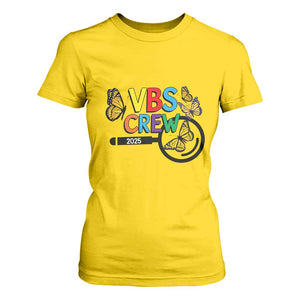VBS 2025 T Shirt For Women Magnified Vacation Bible School Butterfly VBS Team TS02 Daisy Print Your Wear