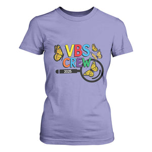 VBS 2025 T Shirt For Women Magnified Vacation Bible School Butterfly VBS Team TS02 Violet Print Your Wear