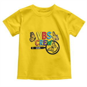 VBS 2025 Toddler T Shirt Magnified Vacation Bible School Butterfly VBS Team TS02 Daisy Print Your Wear