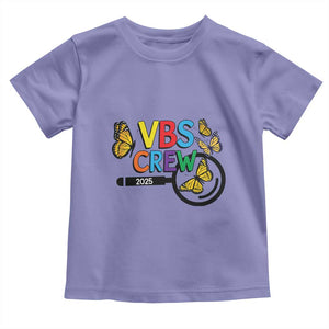 VBS 2025 Toddler T Shirt Magnified Vacation Bible School Butterfly VBS Team TS02 Violet Print Your Wear