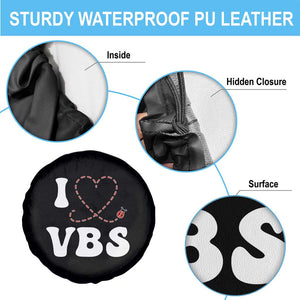 I Love VBS 2025 Spare Tire Cover Vacation Bible School Ladybug VBS Team TS02 Print Your Wear