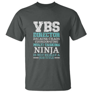 VBS Director T Shirt Vacation Bible School Christian Teacher TS02 Dark Heather Print Your Wear
