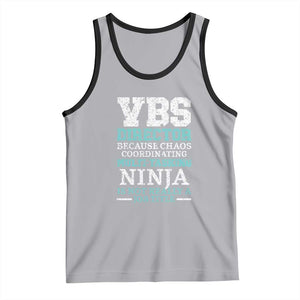 VBS Director Tank Top Vacation Bible School Christian Teacher TS02 Athletic Heather Black Print Your Wear