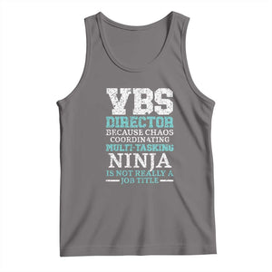 VBS Director Tank Top Vacation Bible School Christian Teacher TS02 Deep Heather Print Your Wear
