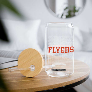 Retro Flyers Name Script Style Glass Can Vintage Distressed Graphic Sports Fan Pride TS02 Print Your Wear