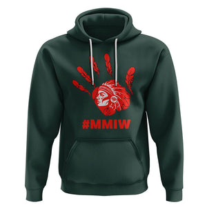 Indigenous Women Stolen Sisters Hoodie MMIW Awareness Missing & Murdered TS02 Dark Forest Green Printyourwear