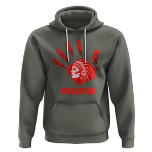 Indigenous Women Stolen Sisters Hoodie MMIW Awareness Missing & Murdered TS02 Military Green Printyourwear