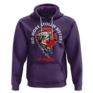 Indigenous Women MMIW Awareness Hoodie No More Stolen Sisters TS02 Purple Printyourwear