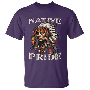Native American T Shirt Native Pride Indigenous American Indians TS02 Purple Printyourwear