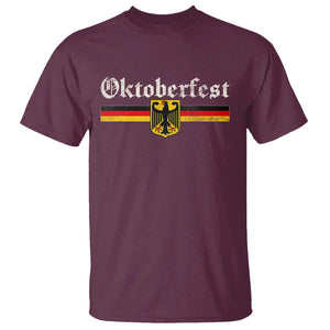 Vintage Oktoberfest T Shirt Octoberfest German Drinking Festival TS02 Maroon Print Your Wear