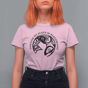 Orange Unity Day T Shirt For Women Together We Stand In Remembrance Native American Every Child TS02 Light Pink Print Your Wear
