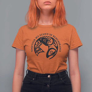 Orange Unity Day T Shirt For Women Together We Stand In Remembrance Native American Every Child TS02 Orange Print Your Wear