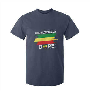 Black History Month T Shirt For Kid Unapologetically Dope Melanin Afro Black Pride TS02 Navy Print Your Wear