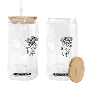 Justice for Alex Pretti Floral Memorial Glass Can Minneapolis Jan 24 2026 Tribute TS02 Print Your Wear