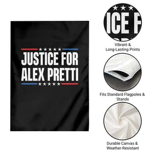 Justice for Alex Pretti Patriotic Garden Flag Minneapolis Jan 24 2026 Memorial Tribute TS02 Print Your Wear