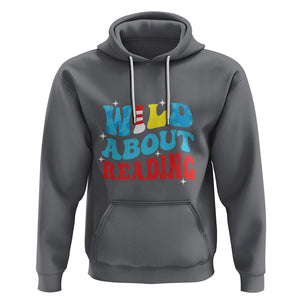 Wild About Reading Hoodie Teacher Of Little Things TS02 Charcoal Printyourwear