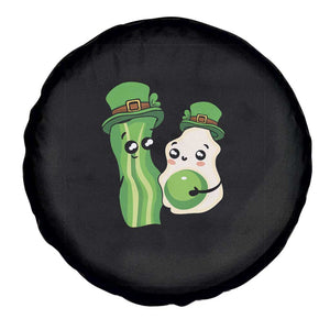 Cute Kids St Patricks Day Spare Tire Cover Green Eggs Green Ham Smile Face Costume TS02 Print Your Wear