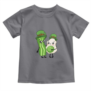 Cute Kids St Patricks Day Toddler T Shirt Green Eggs Green Ham Smile Face Costume TS02 Charcoal Print Your Wear
