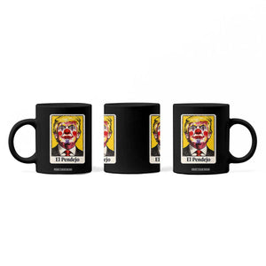 El Pendejo Clown Portrait Satire Coffee Mug Bold Political Humor Vintage Caricature TS02 Print Your Wear
