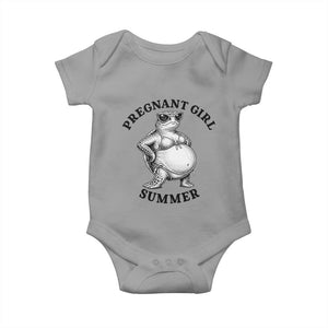 Funny Pregnant Girl Summer Turtle Baby Onesie Cute Stipple Maternity Bikini Sea Turtle Beach