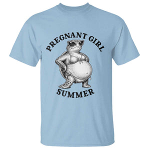 Funny Pregnant Girl Summer Turtle T Shirt Cute Stipple Maternity Bikini Sea Turtle Beach