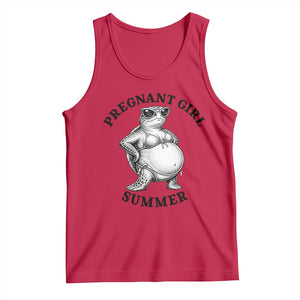 Funny Pregnant Girl Summer Turtle Tank Top Cute Stipple Maternity Bikini Sea Turtle Beach