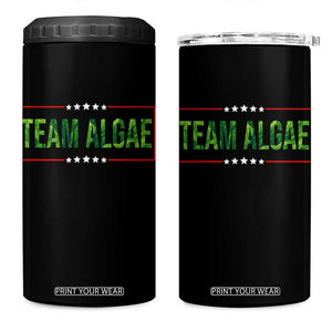 Team Algae Satire 4 in 1 Can Cooler Tumbler Funny Lincoln Memorial Reflecting Pool Meme Parody