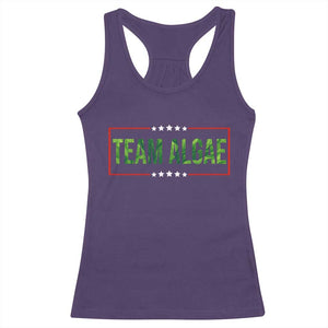 Team Algae Satire Racerback Tank Top Funny Lincoln Memorial Reflecting Pool Meme Parody
