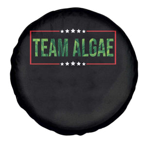 Team Algae Satire Spare Tire Cover Funny Lincoln Memorial Reflecting Pool Meme Parody