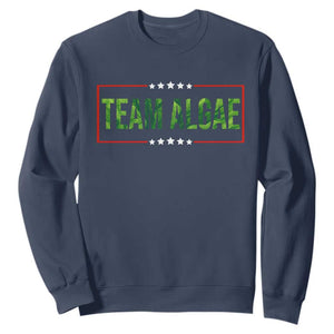 Team Algae Satire Sweatshirt Funny Lincoln Memorial Reflecting Pool Meme Parody