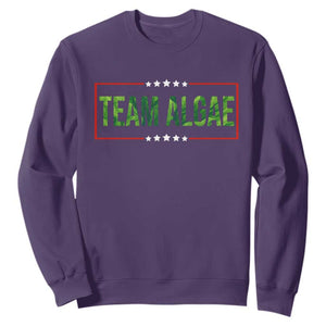 Team Algae Satire Sweatshirt Funny Lincoln Memorial Reflecting Pool Meme Parody