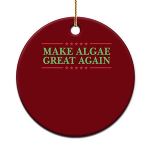Make Algae Great Again Retro Ceramic Ornament Funny Lincoln Memorial Reflecting Pool Parody Meme